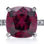Rhodolite-Ring