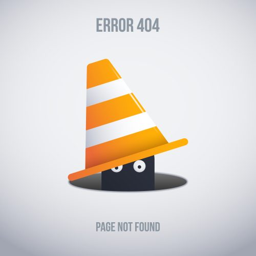 Error 404 page